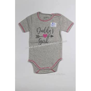 Image 1 of mymosa Боди с къс ръкав Daddy' s girl, 62/68, 74/80, 86/92