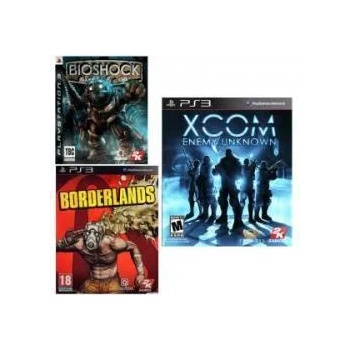 2K Games 2K Essentials Collection: BioShock + Borderlands + XCOM Enemy Unknown (PS3)