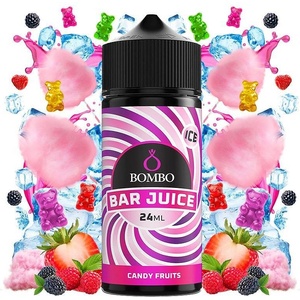 Bombo Bar Juice Candy Fruits Ice 24ml/120ml - boombvaping - 31,10 лв