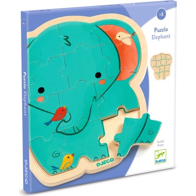 Djeco Puzzlo Slon