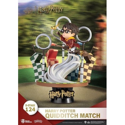Beast Kingdom Toys Harry Potter D-Stage dioráma Famfrpál 16 cm