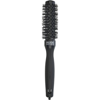 Olivia Garden Expert Blowout Shine Round Brush Black 25 mm
