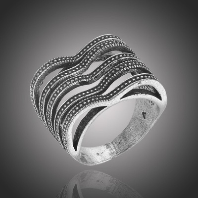 Éternelle Vintage prsten Maurice P1022 57 Černá