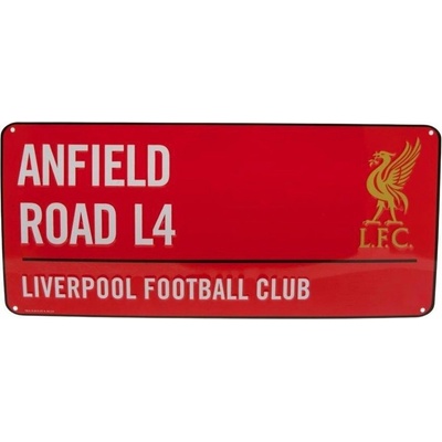 FC Liverpool: Street sign - Cedule