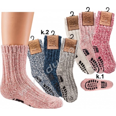 SOCKS4FUN Zimné ponožky W 3119 k.1