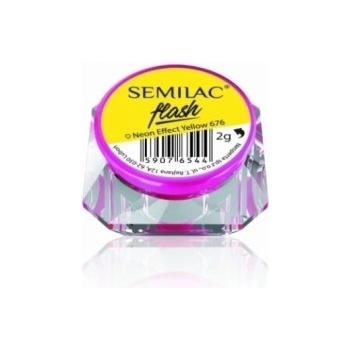 Semilac SemiFlash Neon effect yellow 676 2 g
