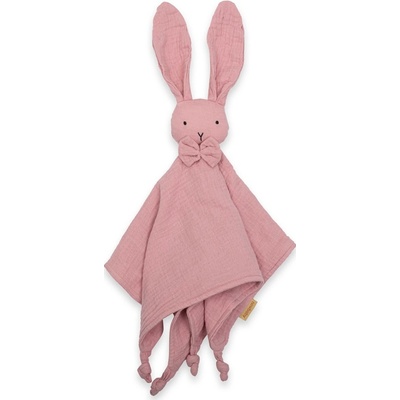 New Baby mušelínový usínáček Rabbit pink – Zboží Dáma