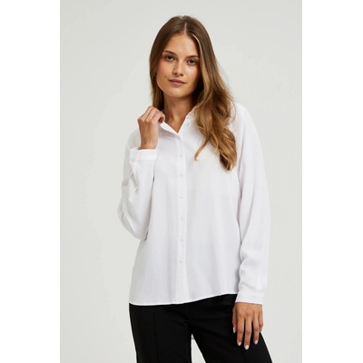 Moodo Бяла дамска риза Moodo | Byal | ЖЕНИ | XS