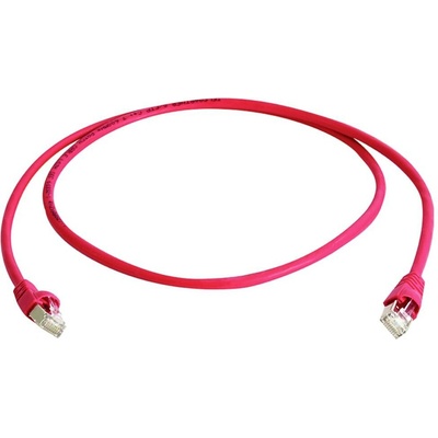 Telegärtner 100009358 RJ45 CAT 5e F/UTP 2m červený