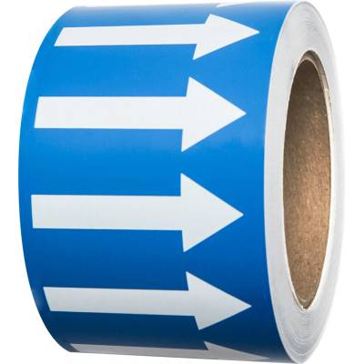 Páska se šipkami, modrá/bílá, 100 mm BZ OP003