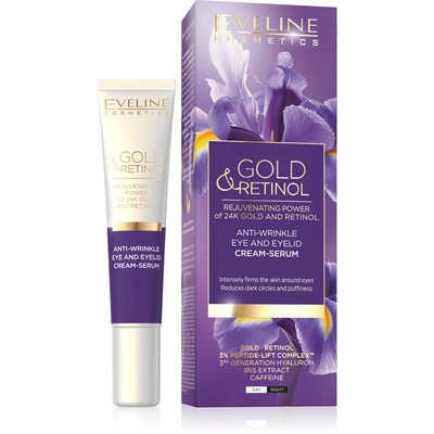 Eveline Gold&Retinol Околоочен Крем Против Бръчки Продукт за очи дамски 20ml