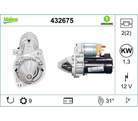 Štartér VALEO 432675
