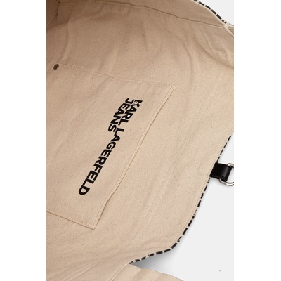 Karl Lagerfeld Jeans Памучна чанта Karl Lagerfeld Jeans (B2W50048)