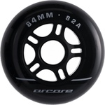 Arcore INLINE WHEELS 4PACK 84-82A черно, бяло (INLINE WHEELS 4PACK 84mm-82A-U25A)
