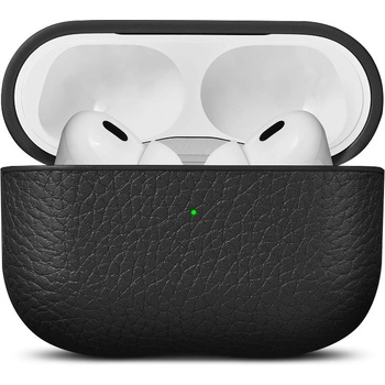 Woolnut Кожен кейс за AirPods Pro 2 от Woolnut - черен (K-WN-APP2-C-2007-BK)