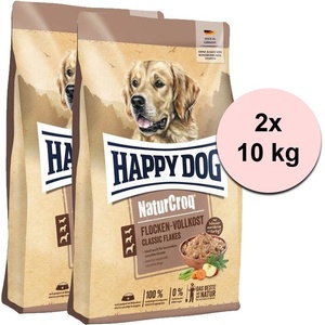 Happy Dog NaturCroq Flocken Vollkost 2 x 10 кг
