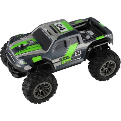 Lequiduo Toy Factory Auto RC pick up terénní plast 25cm 2,4GHZ na baterie šedo-zelený