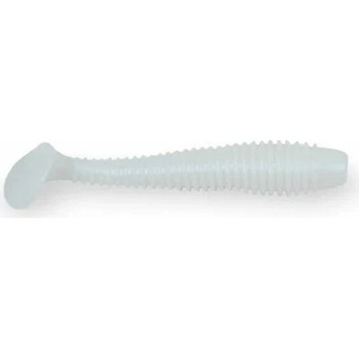 Yaccuza Gumová nástraha Groover fish UV White - 6,5cm 2,6g 10ks