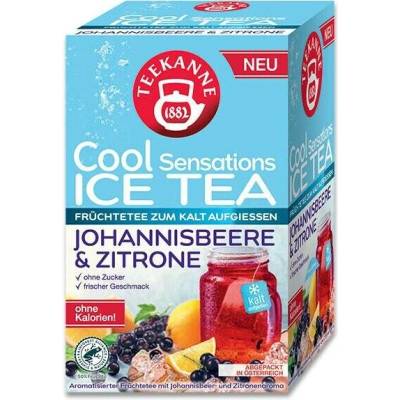 Teekanne CoolSensations IceTea rybíz citro 18 x 2,5 g