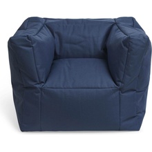 Jollein křesílko plněné kuličkami jeans blue