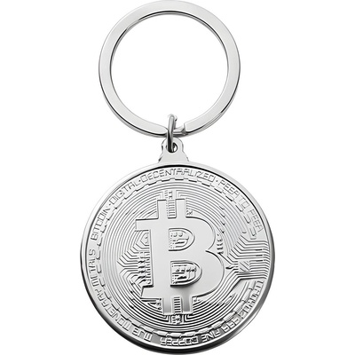 HARAHU Привесок Bitcoin - Сребърен KP3832 (3832)