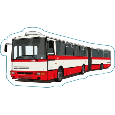 Dopravní svět Samolepka autobus B961 klasik