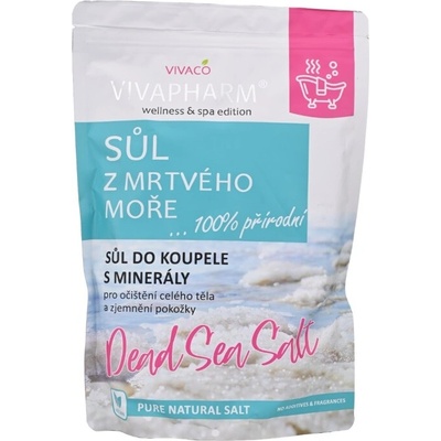 Vivaco VIVAPHARM Soľ do kúpeľa Z MŔTVEHO MORA 1000 g