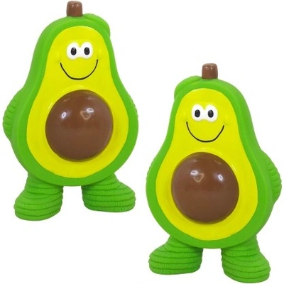 NOBBY Играчка латексово авокадо със звук - 12 см, nobby Германия 53191