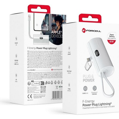 Forcell F5K3 5000 mAh biela
