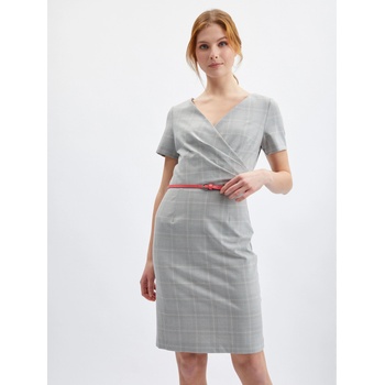 Image 1 of orsay Сива дамска рокля по тялото на каре ORSAY Orsay | Siv | ЖЕНИ | S