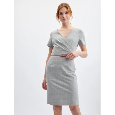 orsay Сива дамска рокля по тялото на каре ORSAY Orsay | Siv | ЖЕНИ | S