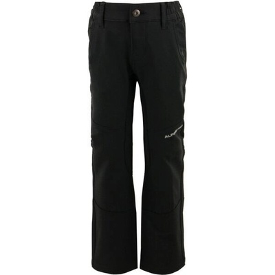 Alpine Pro Herso dětské softshellové kalhoty černá – Zboží Mobilmania