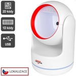 VIRTUOS EHE0010 CCD 2D четец HT-861A, стационарен, USB, бял (EHE0010)