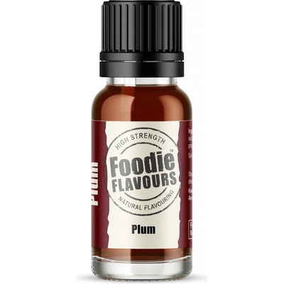 Foodie Flavours Prírodné koncentrované aróma 15 ml slivka