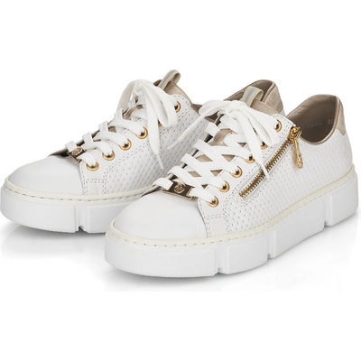 Rieker sneakersy N5932-80 bílá