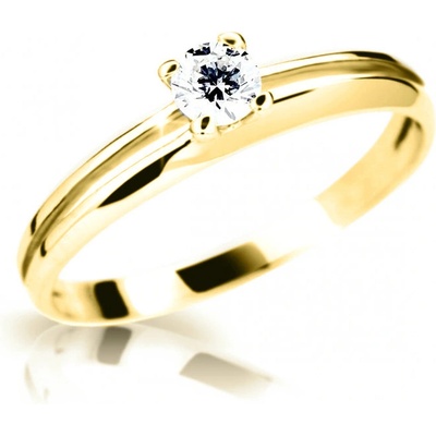 Cutie Jewellery zásnubní prsten ze žlutého zlata Z6880 1272 10 X