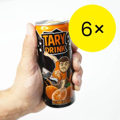 Tary Drink Pomeranč Sada 6 × 250ml