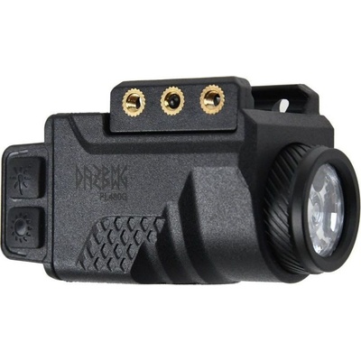 Dažbog Taktická LED svítilna LA01G na RIS s červeným laserem černá až 120lm – Zboží Dáma