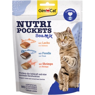 GimCat Nutri Pockets Sea Mix 10 x 150 g