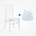 Dortun Tiffany Chiavari biela