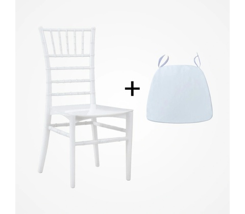Dortun Tiffany Chiavari biela