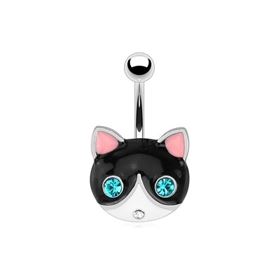 Piercingate piercing do pupíku kočka PBP00297