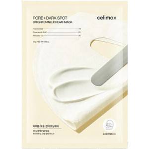 Celimax Pore+ Dark Spot Brightening Cream Mask - Текстилна маска за озаряване на кожата с крем-есенция 1бр/20г