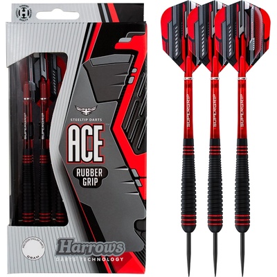 Harrows Darts Ace Darts - Black/Red