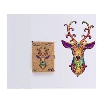 PuzzleOK Wooden puzzles eco 67 Noble jelen A4