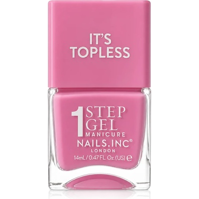 Nails Inc. Nails Inc. It’s Topless 1 Step Gel Nail Polish 14 ml нюанс Miley