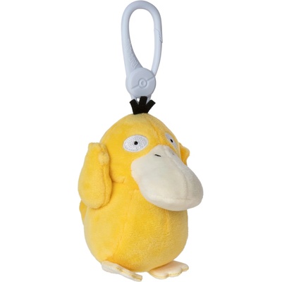 Přívěsek na klíče Jazwares Pokémon plyšový Psyduck clip on plush