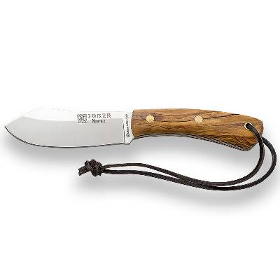 Joker Nessmuk Bushcraft Knife, Olive Wood Handle Co136