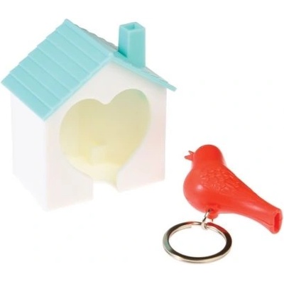 Rex London - Ключодържател с поставка - Пееща птичка (26830)