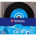 Verbatim CD-R(10-Pack)Slim/Vinyl/DLP/52x/700MB (43426)